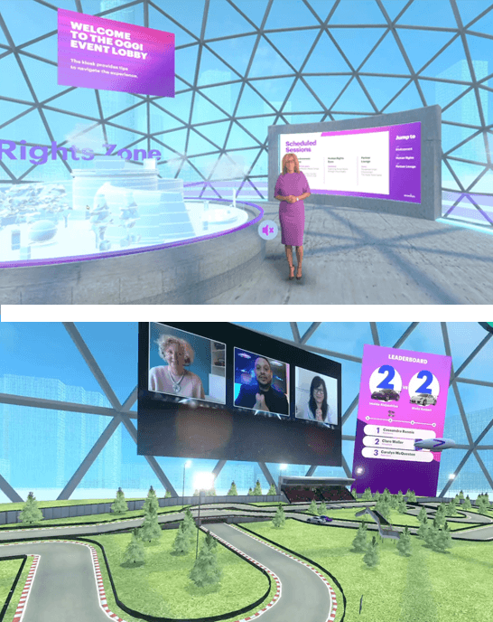 OGGI Event Lobby - Accenture Global Summit virtual environment
